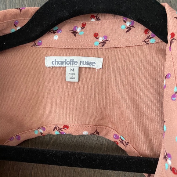 Charlotte Russe Floral Open Back Dress - Picture 3 of 4